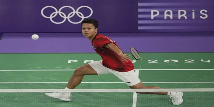 Anthony Sinisuka Ginting Kalah Dari Pebulutangkis Tuan Rumah Olimpiade 2024