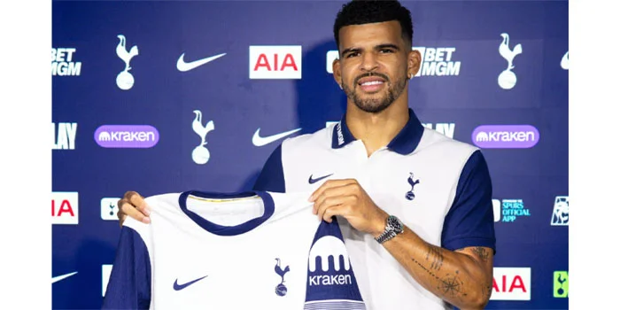 Dominic Solanke Resmi Menjadi Milik Tottenham Hotspur