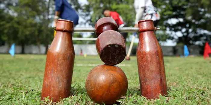 Tim Woodball Banten Rayakan Kemenangan Emas di PON XXI