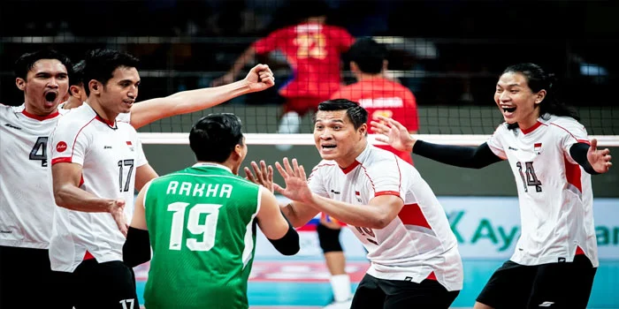 Timnas Voli Putra Indonesia Libas Filipina di SEA V League 2024